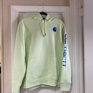 Relaxed Fit Midweight Logo Sleeve Graphic Hoddie